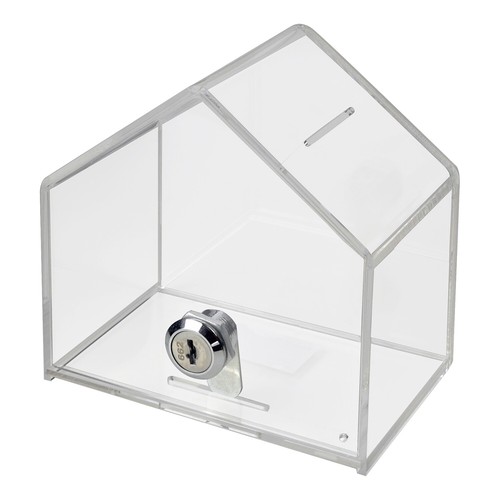 HMF Spendenboxen, Aktionsboxen, Spendenhaus, Spendendose ACRYL, versch. Modelle - Bild 3 von 39