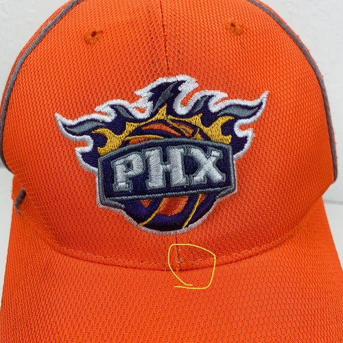 Gorra de béisbol naranja de baloncesto Phoenix Suns bordada logotipo PHX ajustable - Imagen 11 de 12