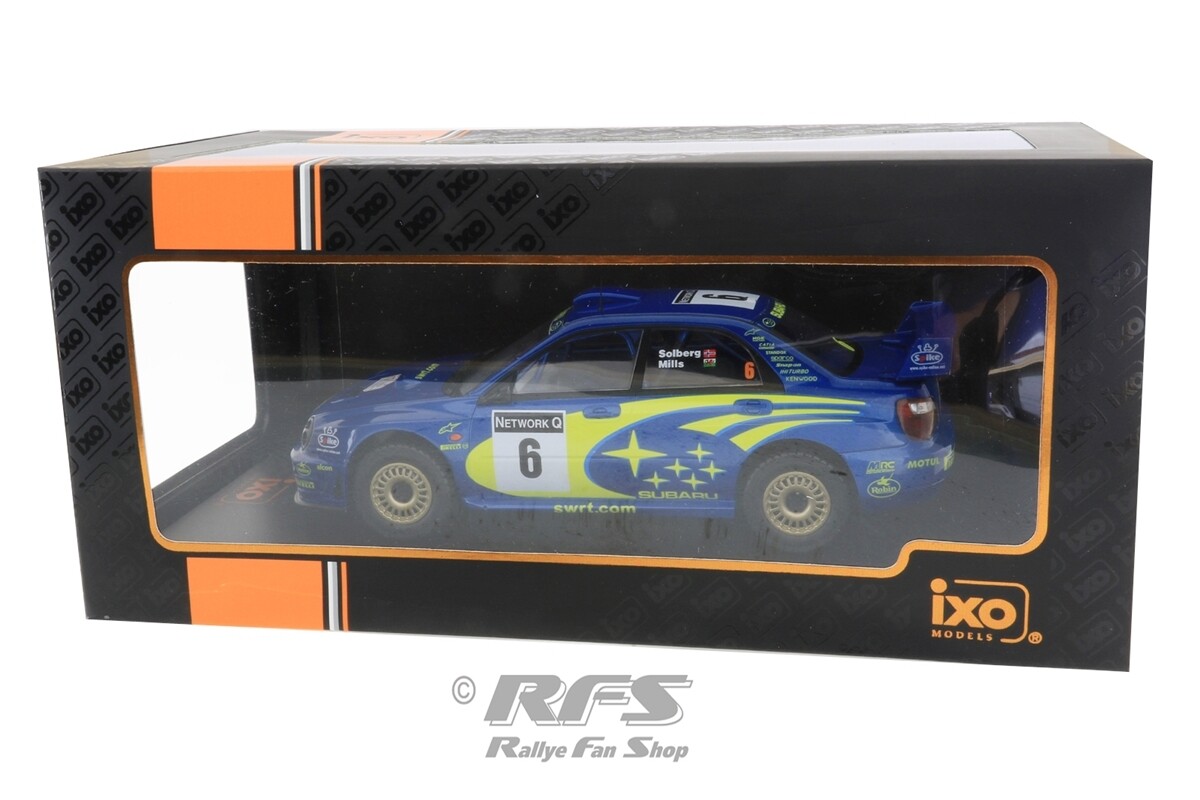 Subaru Impreza WRC Petter Solberg Rallye Rally Great Britain