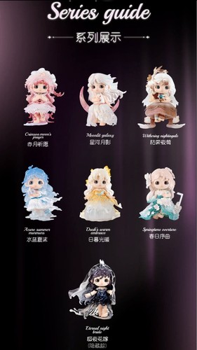 Heyone Qiaoqiao Twinkling Starlights Series Confirmed Blind box Figure Gift - Picture 22 of 33