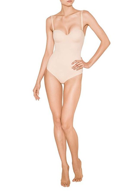 Wolford Women S Mat De Luxe Forming Body Powder Sz L Cup B For