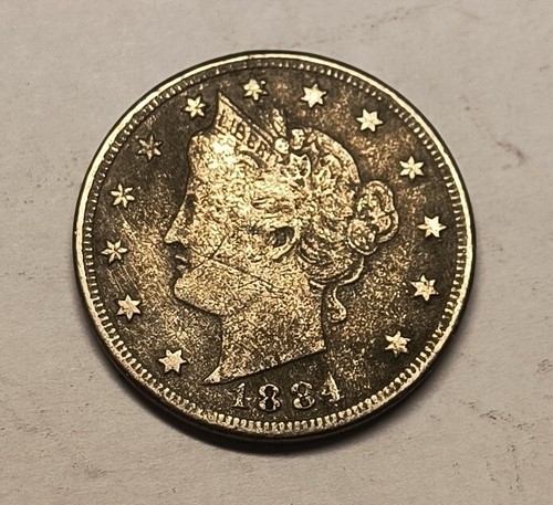 1884 Liberty V Nickel & 1882 Shield Nickel - Picture 5 of 6
