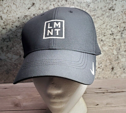 NWT Nike LMNT Unisex Stay Salty Dri Fit Moisture Wicking Golf Hat Graphite Black - Picture 3 of 3