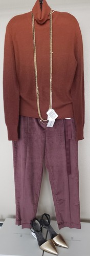 New Brunello Cucinelli $1425 10US/40IT Pointy Leather/Monili Ankle-Strap Pumps - Picture 21 of 24