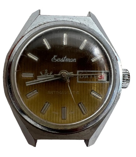 Vintage Eastman Antimagnetic Mechanical Winding Watch Running  - Picture 2 of 4