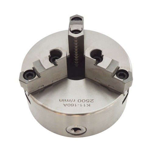 Lathe Chuck 6" 3 Jaw Self Centering Reversible Jaw K11-160A - Picture 14 of 19