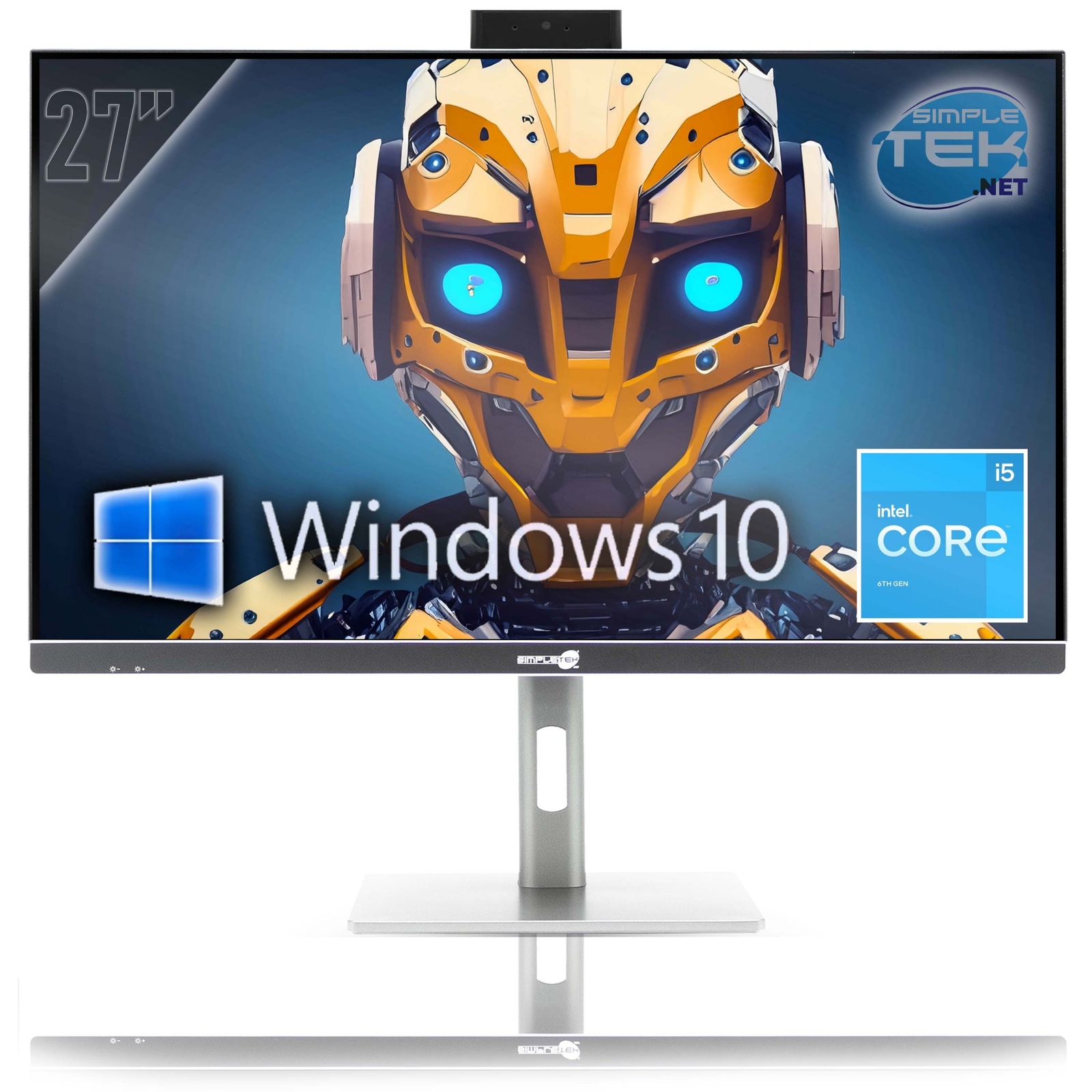Tout en Un 27  » 4K i5 RAM 8GB SSD 240GB Windows 10 Pro Ordinateur Gaming Vesa PC