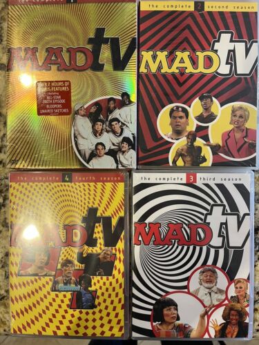MADTV Sketch Comedy MAD TV Series DVD Complete Seasons 1 2 3 4 Bundle Sets NEW