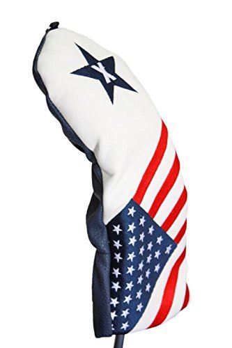 USA 3 5 X Headcover Patriot Golf Vintage Retro Patriotic Fairway Wood Head Cover - Picture 10 of 10