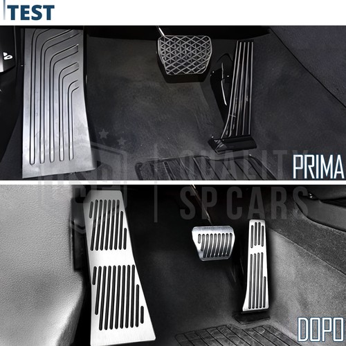 Kit COPRIPEDALI Sportivi per BMW Serie 6 F12 F13 F06 AUTOMATICO Pedaliera Allumi - Foto 5 di 14
