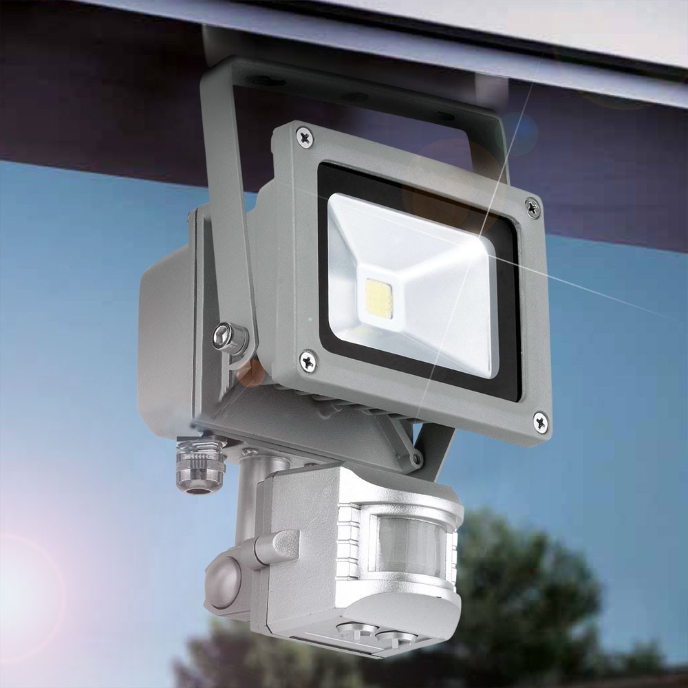 5er Set 10 W LED Costruzione Faro CALICE CALICE CALICE GARAGE Rilevatore di movimento BIG 78467c 5er Set 10 W LED Costruzione Faro CALICE CALICE CALICE GARAGE Rilevatore di movimento BIG 78467c