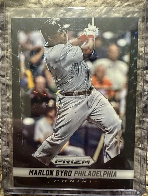 2014 Prizm Baseball Marlon Byrd Black Finite #1/1 Phillies