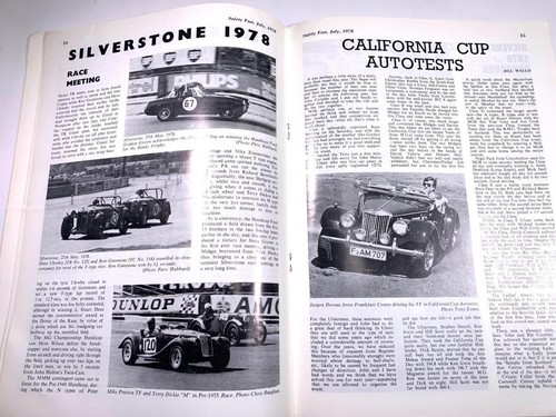 Safety Fast MG CAR CLUB - Juli 1978 - Silverstone Race Meeting - California Cup - Bild 3 von 4