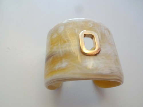 Brazalete de Colección Impresionante Monías Gerda Lynggaard Cuerno Masivo RARO - Imagen 5 de 12