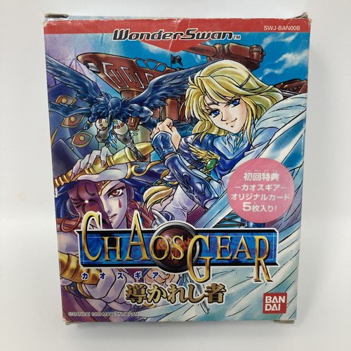 Chaos Gear: Michibi Kareshi Mono - Juego WonderSwan Japón - ¡VENDEDOR DE EE. UU. COMPLETO! - Imagen 2 de 8