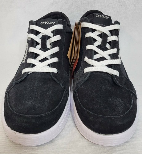 Zapatos Tenis Oakley Para Hombre EE. UU. Talla 9.5 GAMUZA B1B Negros FOF10012702E - Imagen 2 de 9