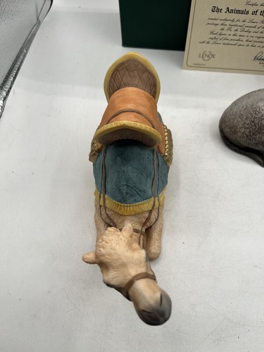 VTG Lenox Renaissance Nativity Limited Edition 1991 Animals Of The Nativity (3) - Picture 5 of 20