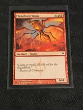 Magic the Gathering New Phyrexia Flameborn Viron