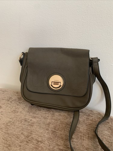 TOPSHOP WOMENS GREEN FAUX LEATHER SHOULDER CROSSBODY BAG - Picture 2 of 23