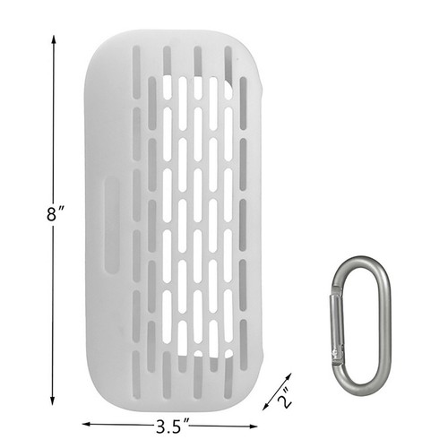 Silicone Protective Case Cover Skin With Hook For Bose Soundlink Flex Speaker - Picture 24 of 26