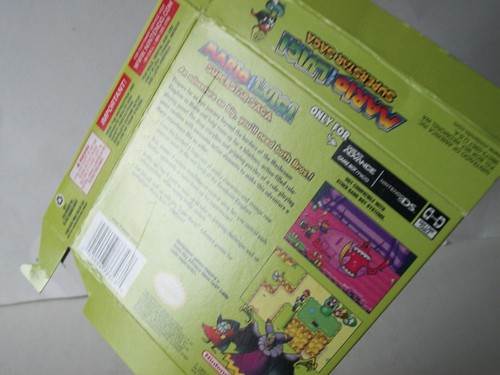 Mario and Luigi Superstar Saga Box Only NO GAME Nintendo GBA Gameboy Boy Advance - Picture 4 of 11