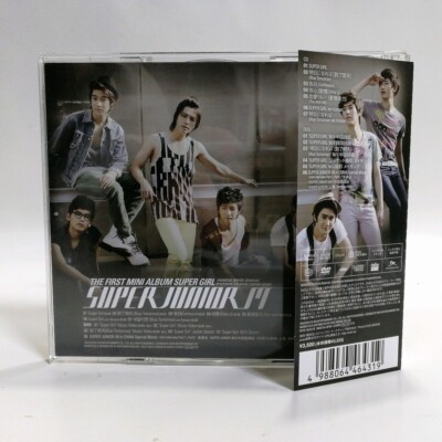 CD+DVD SUPER JUNIOR M Japan The First Mini Album SUPER GIRL