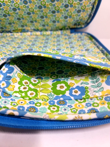 Vera Bradley English Meadow Pattern Laptop Bag Sleeve 17" Fast Shipping - Picture 12 of 14
