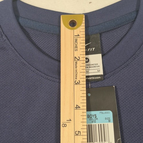 Nike Trikot Jungen Medium Navy Swoosh Park Goalie II Langarm Dri-Fit Pullover - Bild 9 von 12