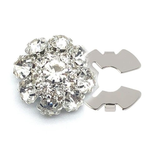 2PCS Rhinestone Flower Cufflinksble for Shirt Tuxedo Accessories - Picture 11 of 17