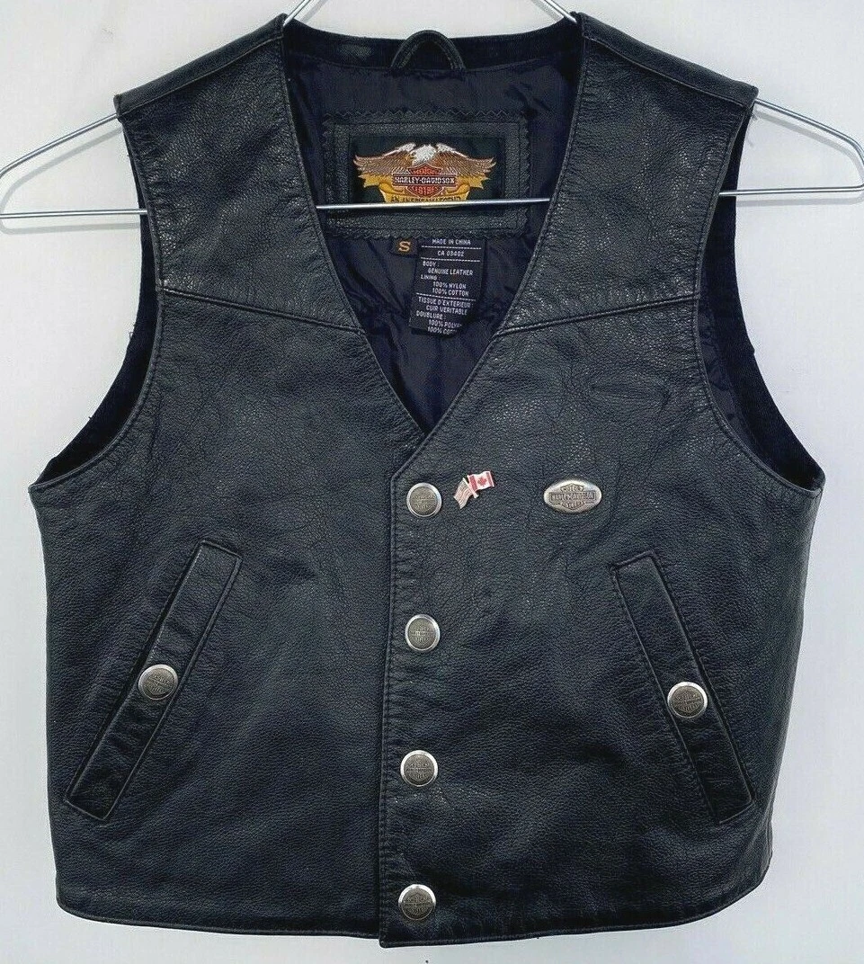 Kids harley vest clearance