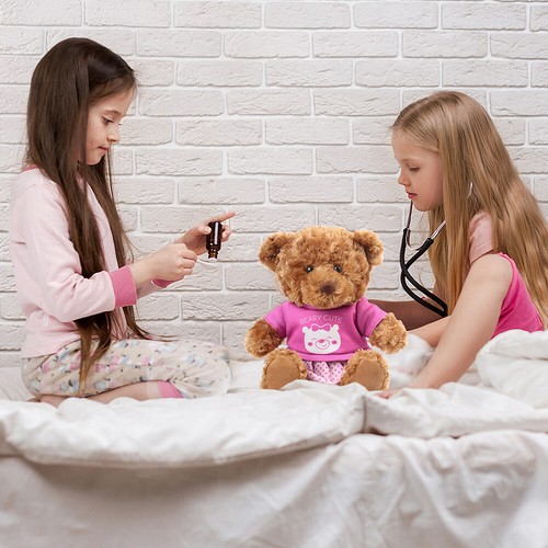 10'' Plush Teddy Bear Stuffed Animals Plushies Doll Christmas Gifts For Kids - Picture 8 of 8