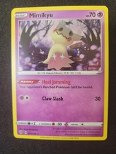 Pokémon TCG Mimikyu Darkness Ablaze 081/189 Cosmos Holo Rare Rare