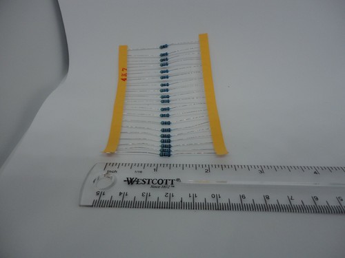 600 Stck. 30 Werte Metallfilm Widerstand Kit Set Sortiment 1/4 W 1% 10 Ohm - 1 MOhm - Bild 8 von 12