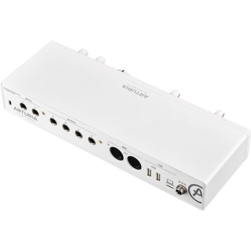 Arturia MiniFuse 4 Portable 4x4 USB Type-C Audio/MIDI Interface (White) - Picture 3 of 4