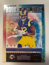 2020 Panini Contenders #RY-VJE Van Jefferson Rookie of the Year Rams 02