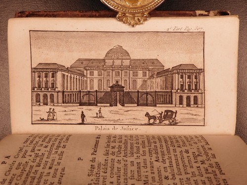 1788 1ed French Almanac Parisien Louis XVI Illustrated Tourist Guide Castles Art - Picture 10 of 12