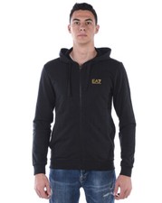 Emporio Armani Ea7 Sweatshirt Hoodie Man Black 8NPM03 PJ05Z 208 Sz. S MAKE OFFER