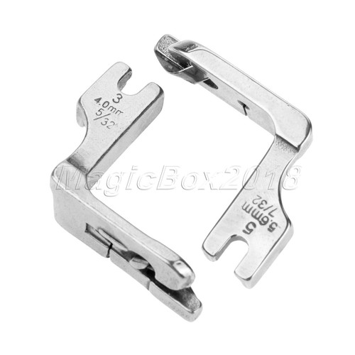 Steel Scroll Hemmer Feet Foot For Industrial Single Needle Sewing Machine 8 Size - Picture 8 of 16