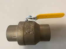 2" KSD SWEAT LEAD FREE FULL PORT BALL VALVE