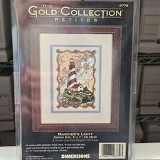 Dimensions Gold Collections Petite Mariner's Light NEW Sealed Cross Stitch