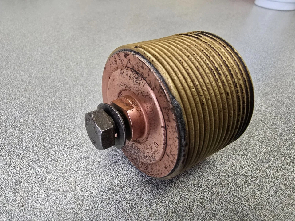 BONITO MONTAJE TERMOSTATO LATÓN PORSCHE 356 356A 356B 356C ORIGINAL USADO PROBADO Foto 3 de 4