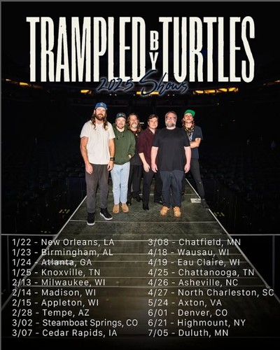 Poster Trampled by Turtles Band Tour 2025 Poster, gift for fans - Picture 3 of 8