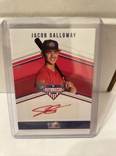 #4/10 (ONLY 10) 2018 USA AUTO AUTOGRAPH JACOB GALLOWAY ROOKIE CARD USC