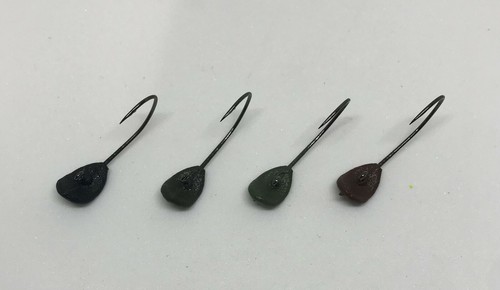 YOUNGBUCKLURES 5 pk 1/32 crappie wobble head JIG #4 HOOK 5 pk "TONS OF COLORS" - Picture 5 of 74
