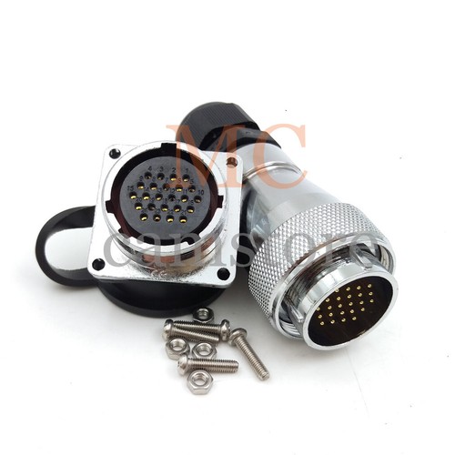 WF28 5 7 10 12 16 17 20 24 26pin Aviation Plug Socket Water Proof IP67 Connector - Picture 20 of 21