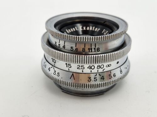 Ihagee Anastigmat Exaktar 54mm 5.4cm F3.5 Prime Lens for Exakta KE Bayonet Mount - Picture 3 of 10