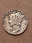 1937 MERCURY DIME