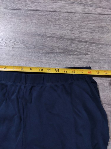 Pantalone Lands End Capri adulto grande 14-16 blu sportivo maglia fondo donna - Foto 5 di 9