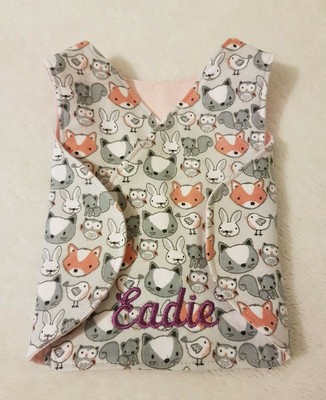 Personalized premature baby girl clothes Micro preemie sizes NICU safe custom