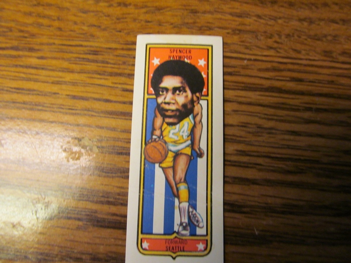 1975 Nabisco Sugar Daddy 18 Spencer Haywood All Stars | eBay